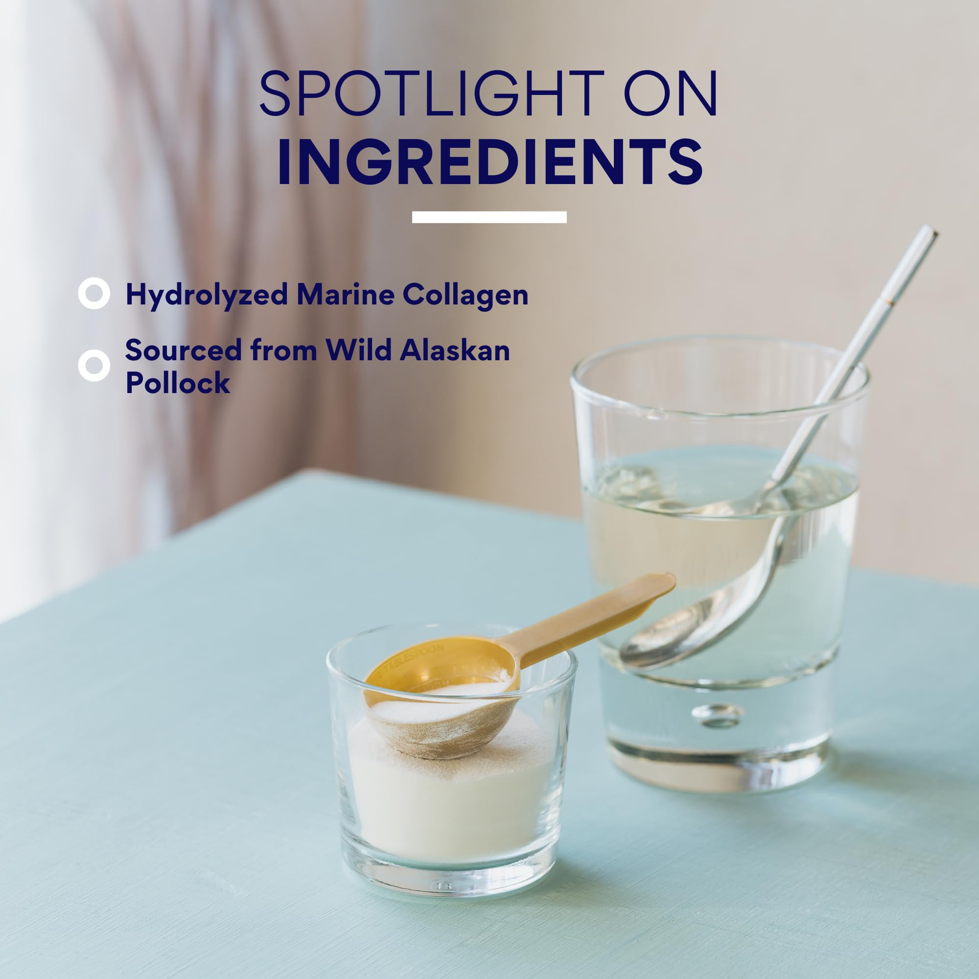 Research Verified® Collagen Powder - Hydrolyzed Marine Collagen - Unflavored - Skin Hydration and Elasticity, Muscle Recovery, Non GMO - 30 Scoops Per Container - 3 Month Supply