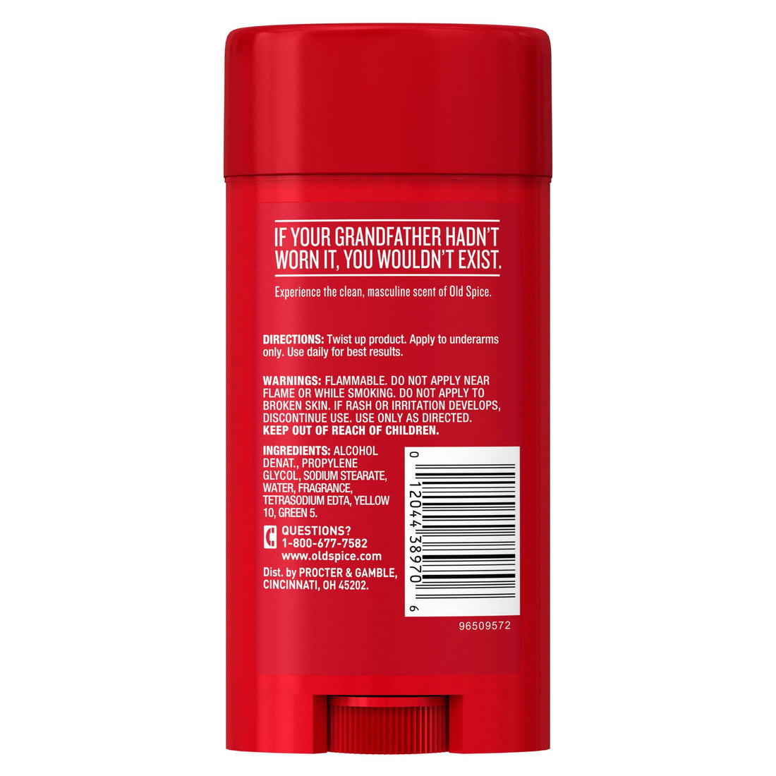 Old Spice Classic Stick Original Scent Men's Deodorant, 2 Count