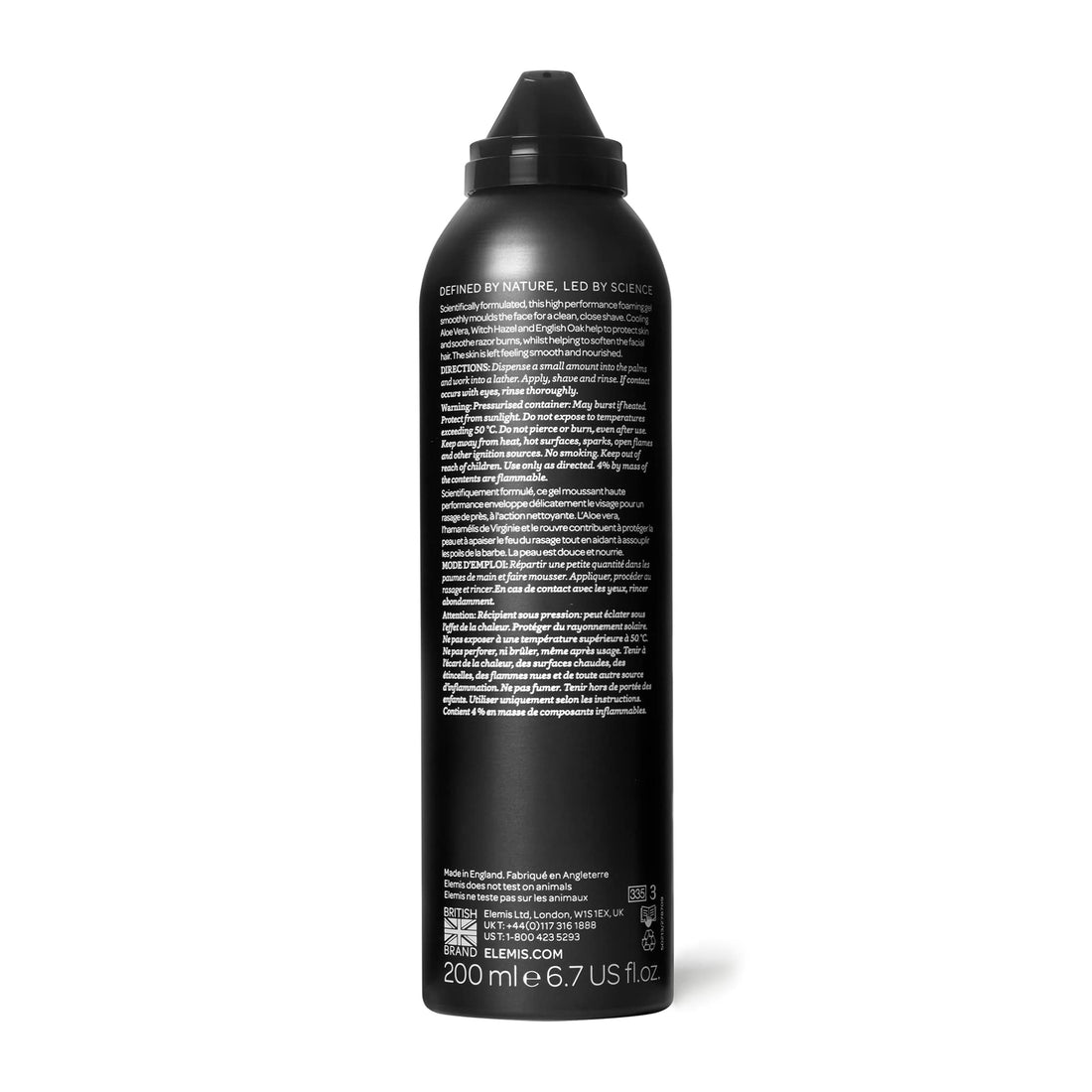 ELEMIS Ice-Cool Foaming Shave Gel - Close-Shave Foaming Gel, 6.7 oz.