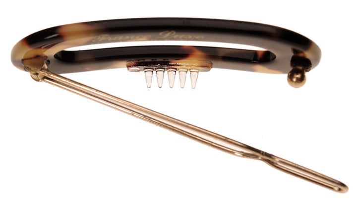 France Luxe Mini Oval on Tige Boule Barrette - Tokyo