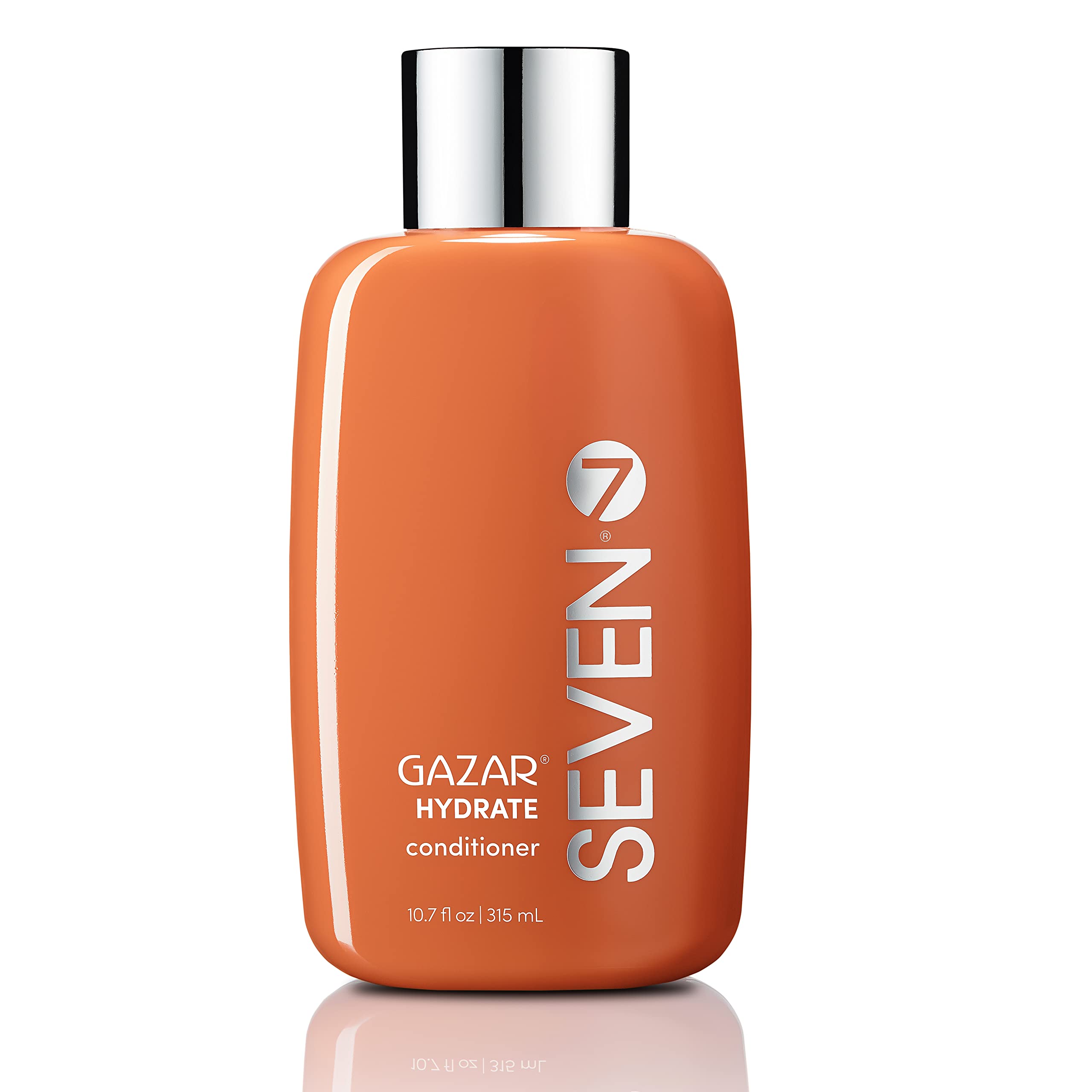 SEVEN Hair Care Gazar Hydrate Conditioner for Women & Men, Anti-Frizz, Moisturize Dry Hair, Sulfate + Paraben Free, Cruelty Free with Argan Oil, Jojoba & Biotin, Made in USA, 10.7oz