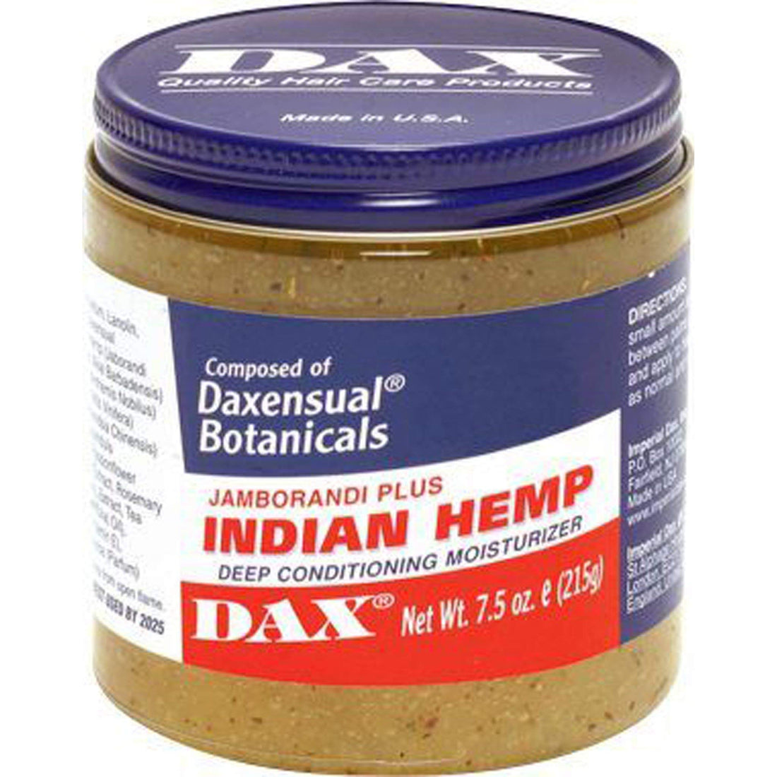 DAX Jamborandi Plus Indian Hemp Deep Conditioning Moisturizer 7.50 oz