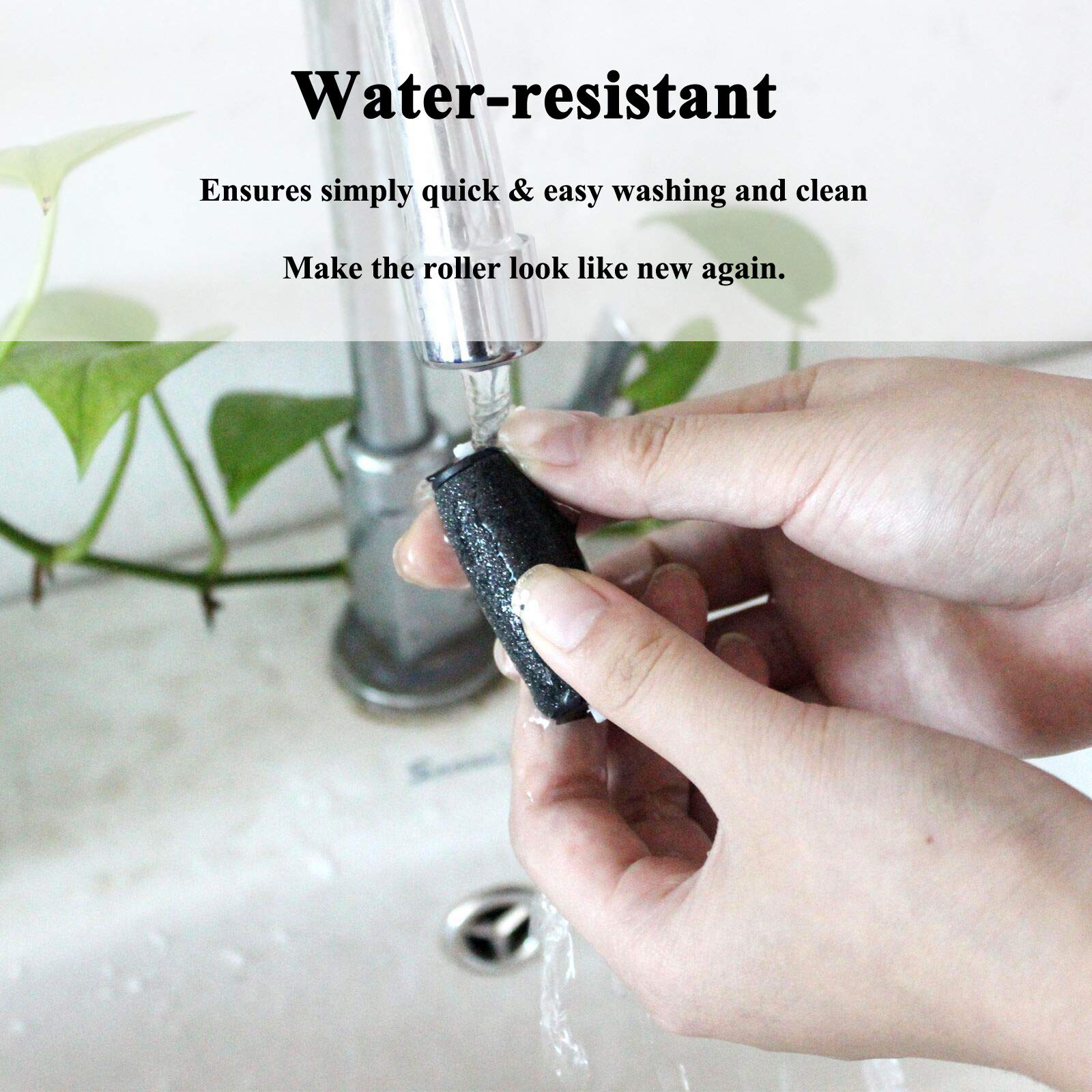 7 Extra Coarse & 7 Regular Coarse Replacement Roller Refill Heads Compatible With Pedi Pefect Electronic Foot File