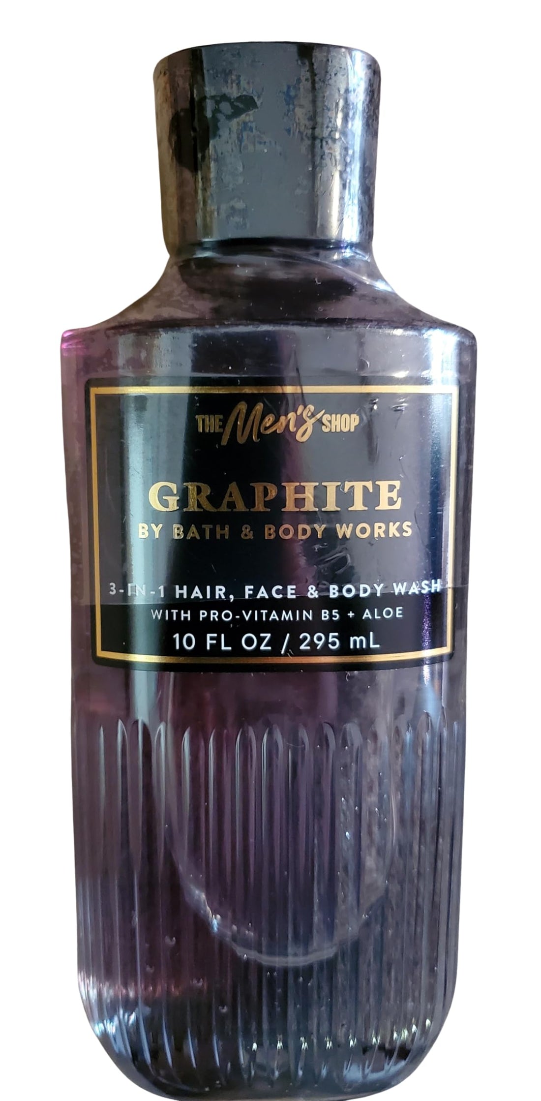 Bath & Body Works Men's Graphite Ultimate Hydration Body Cream and 3-in-1 Face, Hair, Body Gel Wash 2 Piece Set