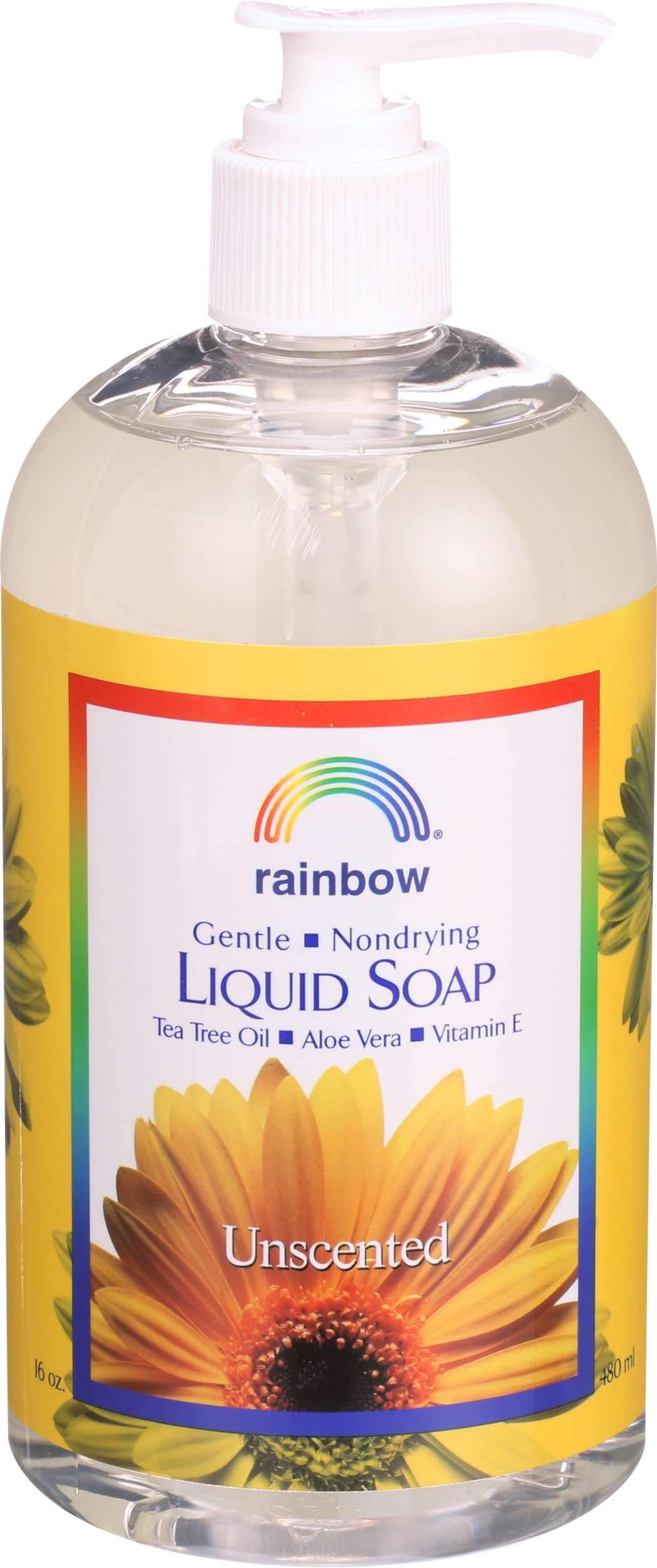 Rainbow Research Liquid Soap, Gentle Nondrying Unscented, 16 Fluid Ounce