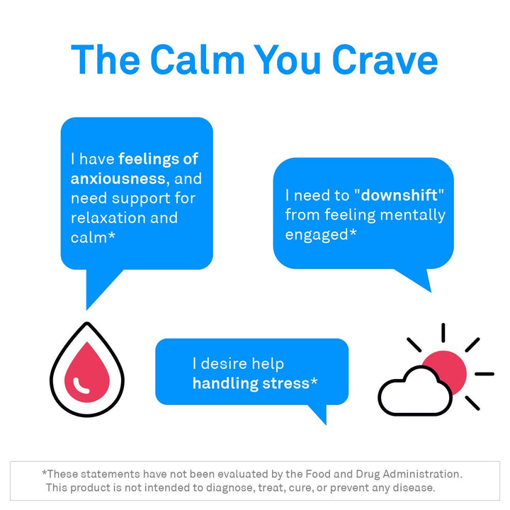 NeuroScience Alpha GABA Supplement - Non-Drowsy Calm Aid with Vitamin B6, Lemon Balm, Sensoril Ashwagandha & L Theanine Supplement - Help Soothe Anxiousness, Day or Night (90 Capsules)