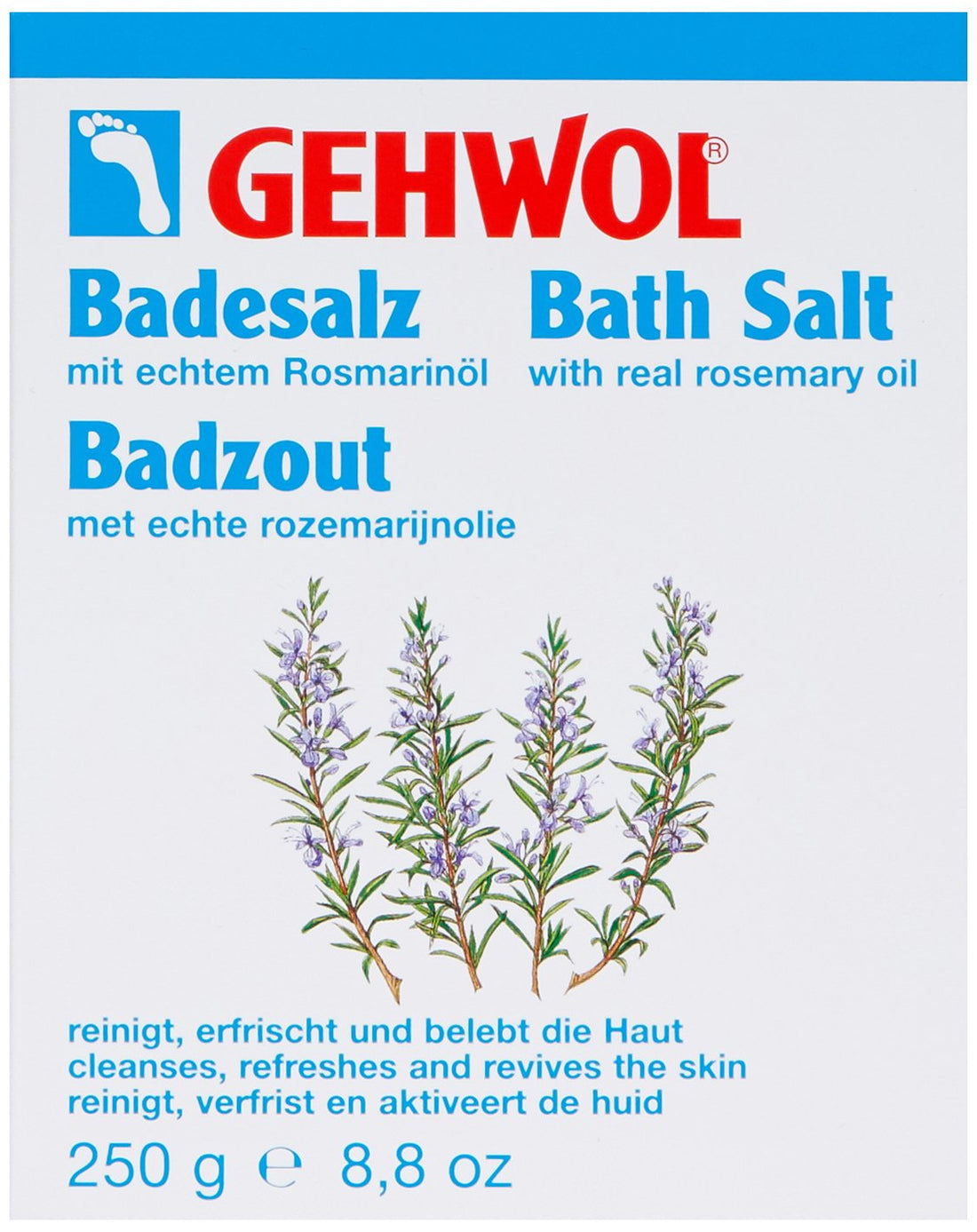 Rosemary Bath Salts by Gehwol