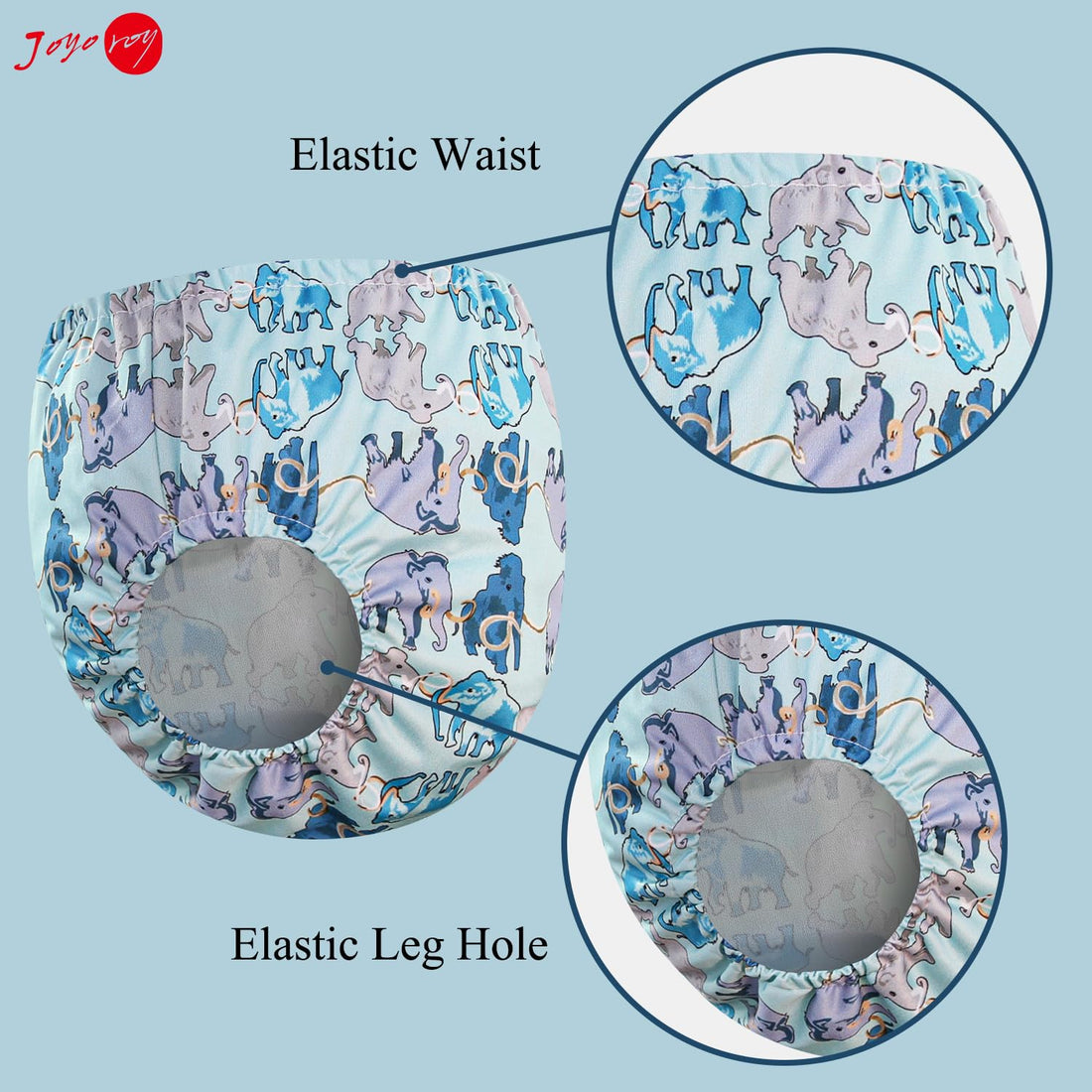 Joyo roy Plastic Underwear for Potty Training Underwear for Boys 1T Rubber Pants for Babies Clothing Covers Plastic Diaper Cover Waterproof Rubber Pants for Toddlers 4Pcs Swim Diaper Covers Toddlers