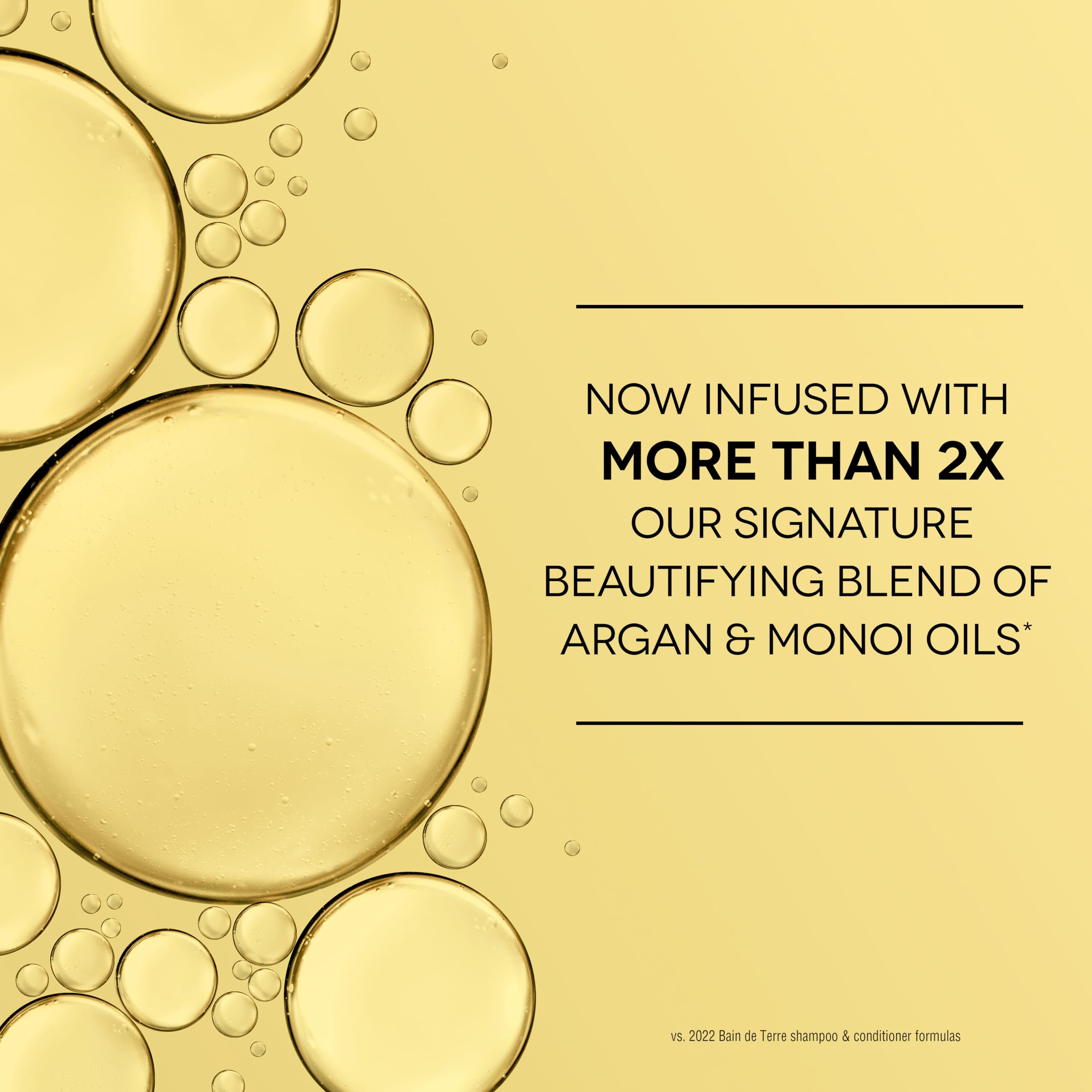 Bain de Terre Sweet Almond Oil Long & Healthy Conditioner, Strength & Protection for Weak, Damaged Hair, with Argan & Monoi Oils, Paraben-Free, Color-Safe, Vegan, 13.5 Fl Oz