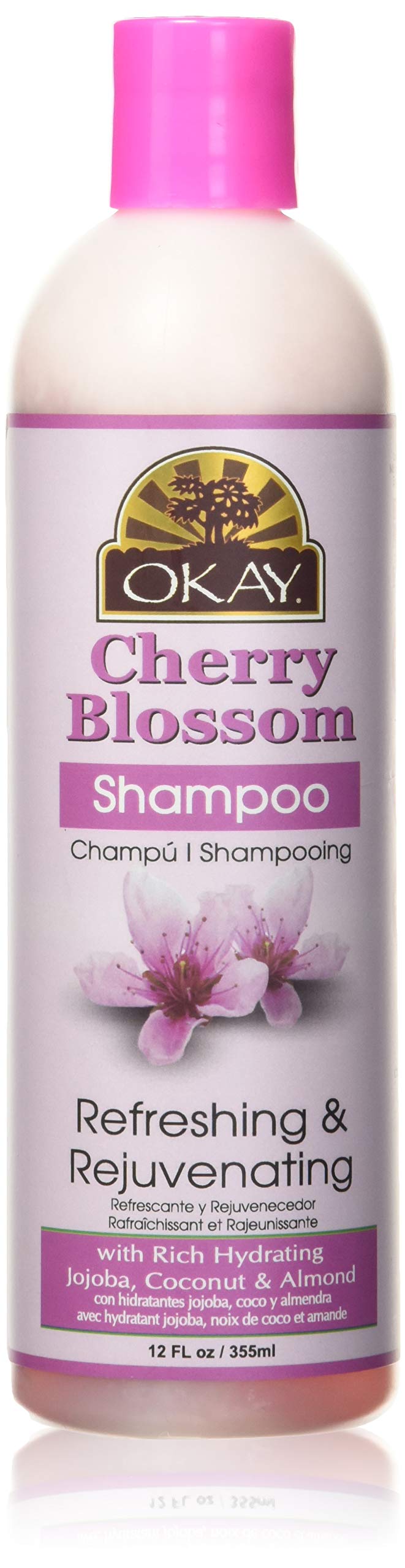 OKAY OKAY-CBS12 12 oz Cherry Blossom Refreshing Rejuvenating Shampoo