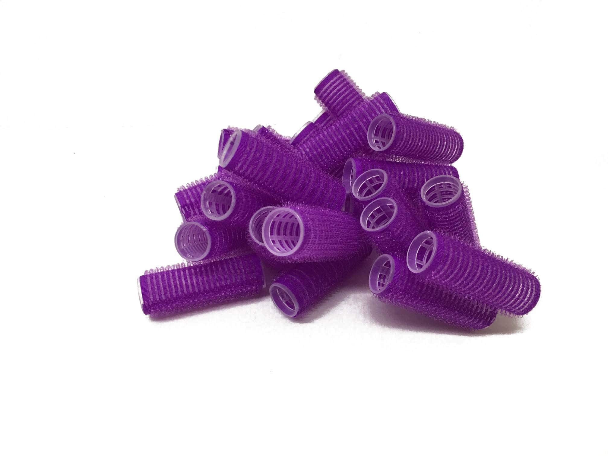 Set of 24 x 20mm (7/8') Small Self Grip Hair Rollers Pro Salon Hairdressing Curlers - For Short Hair