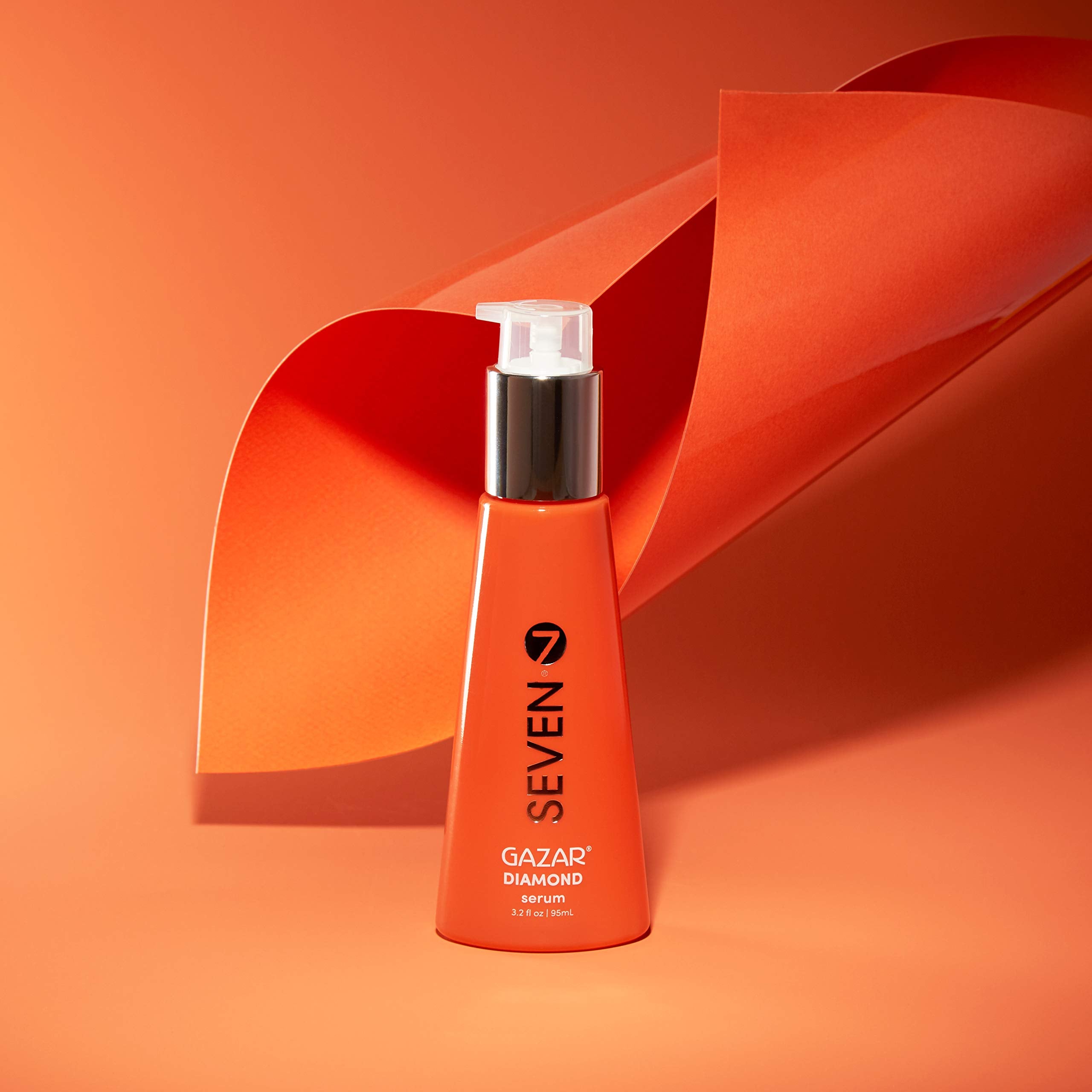 Gazar Diamond Serum from SEVEN, Hair Serum for Dry Hair with Macadamia and Coconut Oil. Vegan, Sulfate Free, Alcohol Free, Dye Free, Cruelty Free, with Thermal Protection from Heat Damage, 3.2 fl. oz