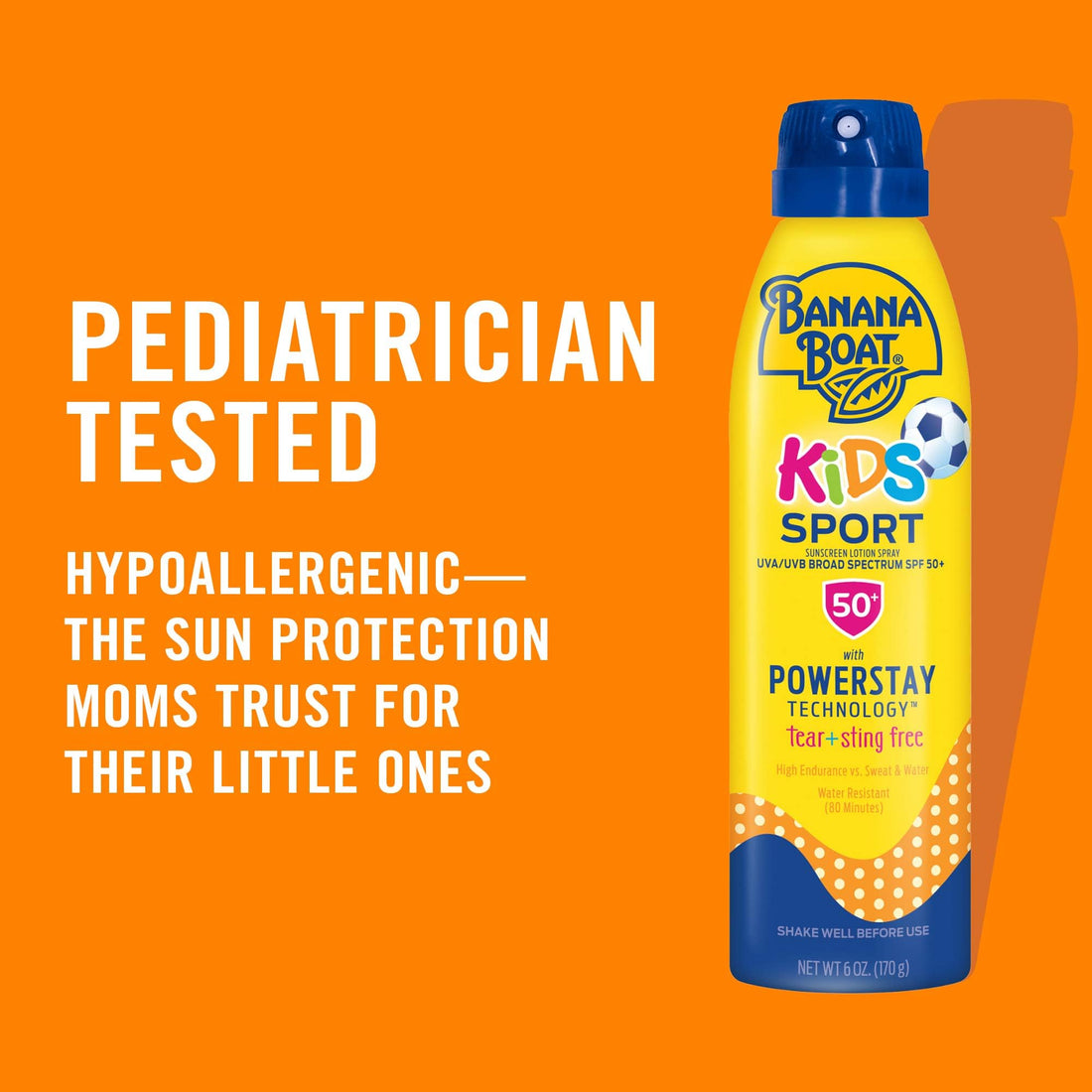 Banana Boat Kids Sport Broad Spectrum Ultra Mist Sunscreen Spray Twin Pack with SPF 50, 12 Ounce