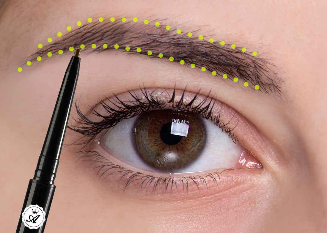 Absolute New York Abny Super Slim Eye Brow Pencil, Smoke, 0.09g