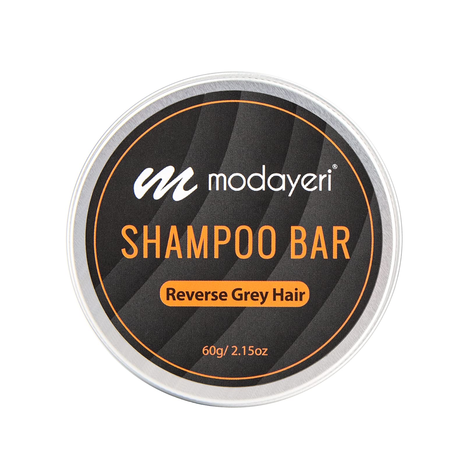 Reverse Grey Hair Shampoo Bar - Moisturizer, Extra Strength Refreshing Scalp , Gray Hair Coverage, Darkening, Natural Solid Shampoo, for Women and Men, Restore Shiny Hair, Paraben Free, 2.15 Oz