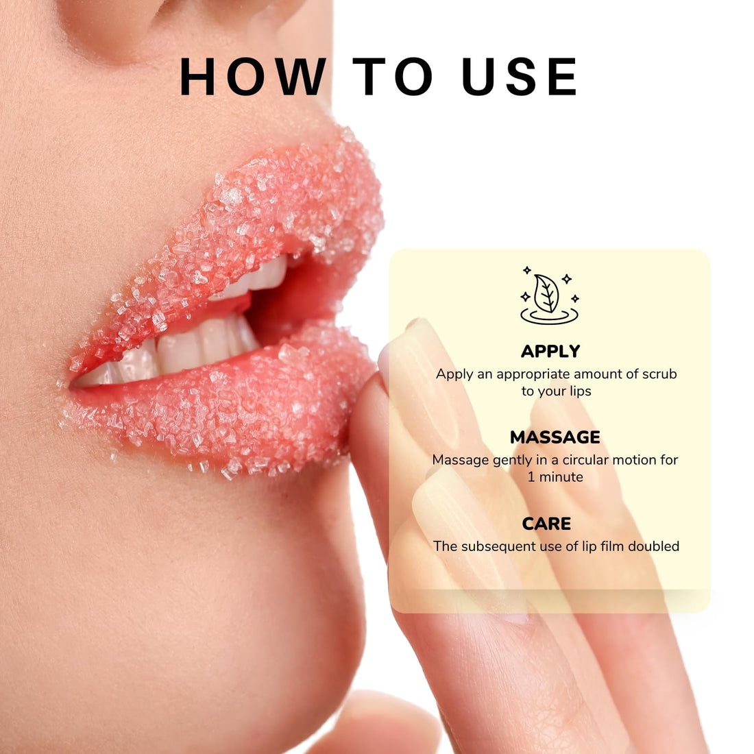 Lip Mask & Scrub Set(Honey + Milk Protein + Oat), Overnight Moisturizer for Cracked & Dry Lips Care, Hydrating Plumper Kit, Sugar Exfoliator Gift for Women