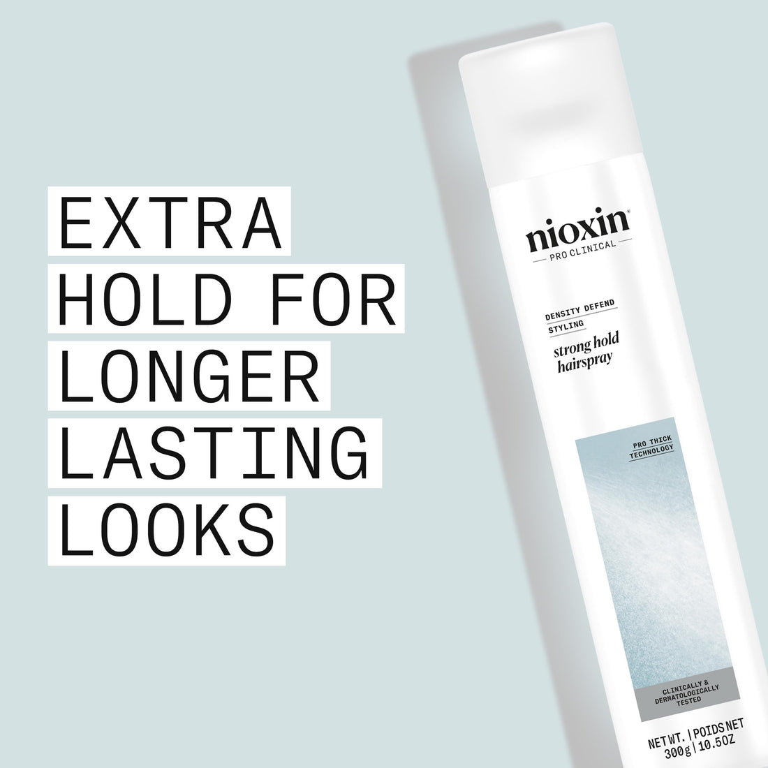Nioxin 3D Styling Niospray Hairspray, Strong Hold, 10.6 Ounce