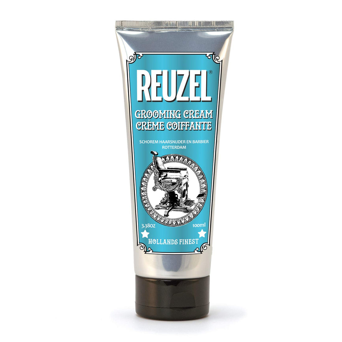 Reuzel - Grooming Cream For Men - Light, Pliable Lasting Hold, Thick and Full, Low Shine - 3.38 oz