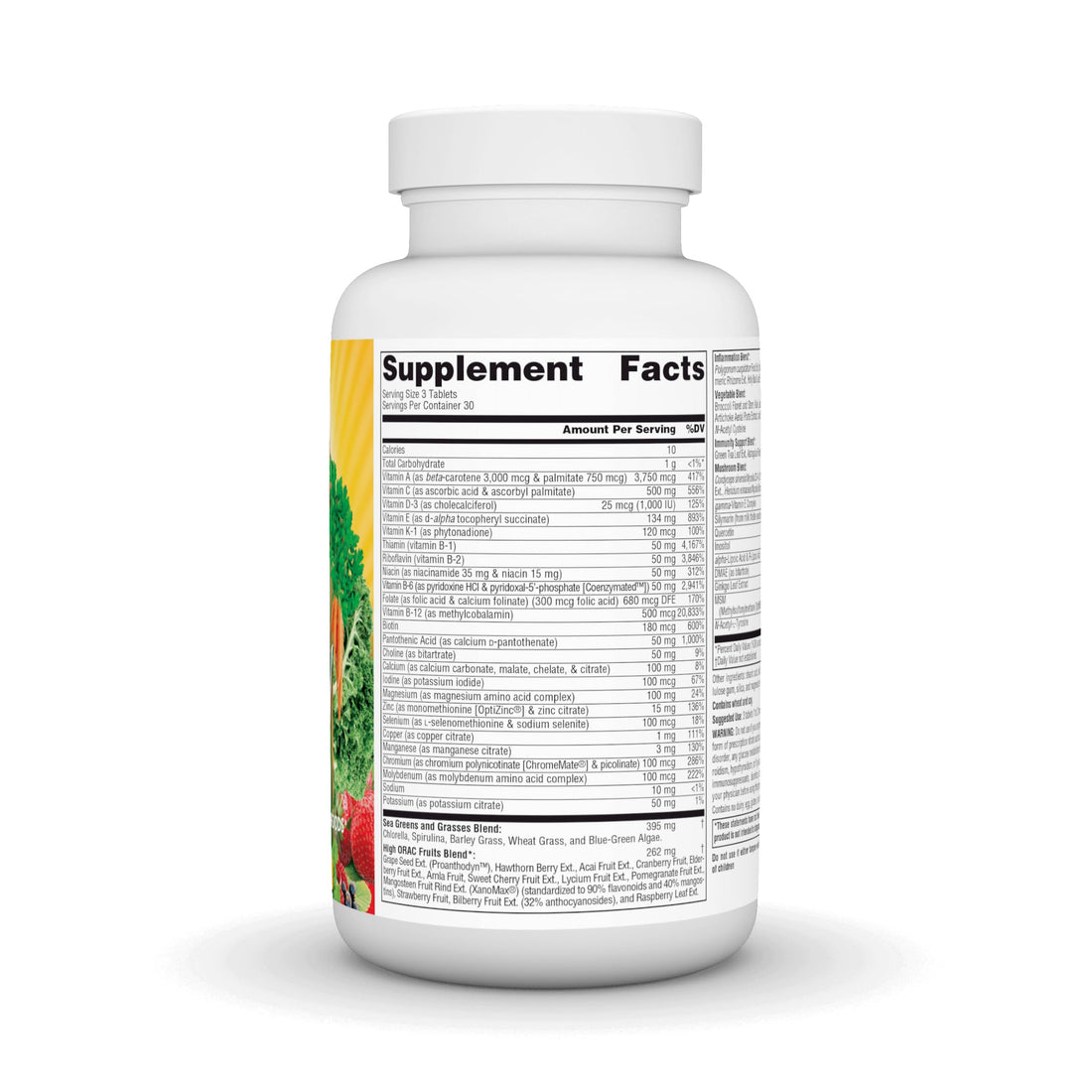 Source Naturals Life Force Green Multiple, Energy Activator with Superfoods* - 90 Tablets