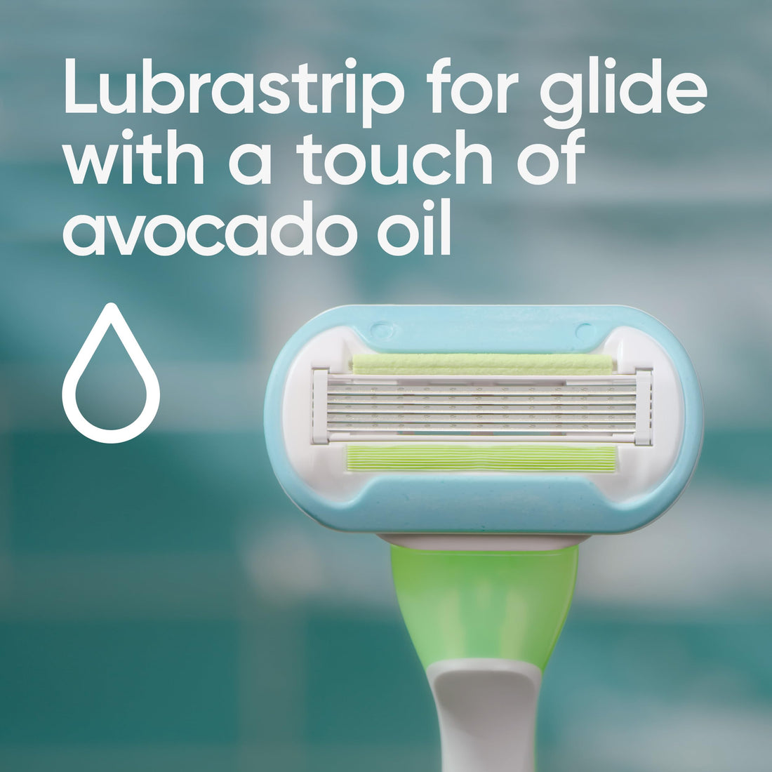 Gillette Venus Extra Smooth, Green Disposable Women's Razors - 2 Count