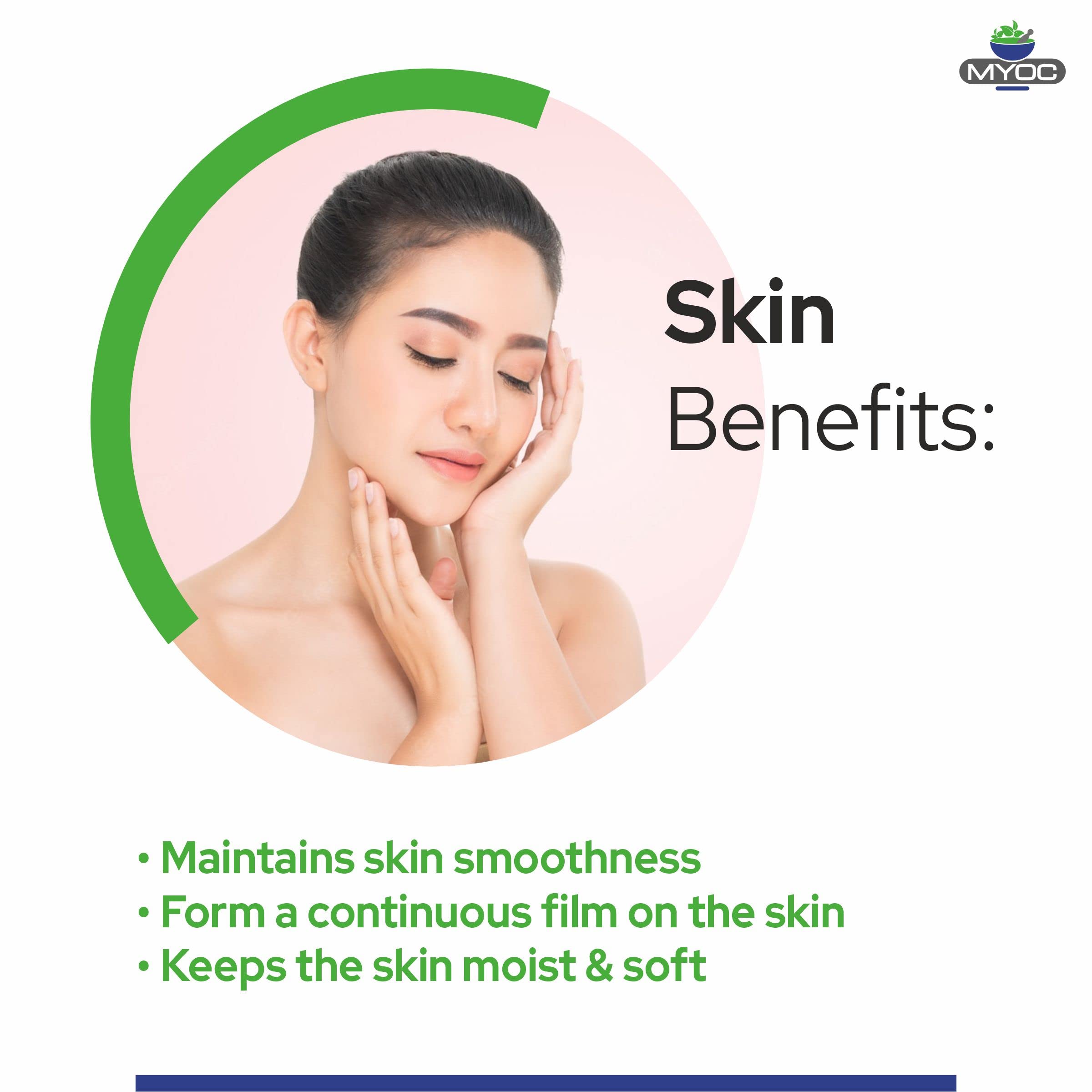 Myoc Keratin Powder – 50 Gm (1.76 Oz), Pure Keratin Powder, Keratin Powder for Shampoo and Conditioner, Keratin for Nail Care & Hair Care Products, Keratin Powder Bulk