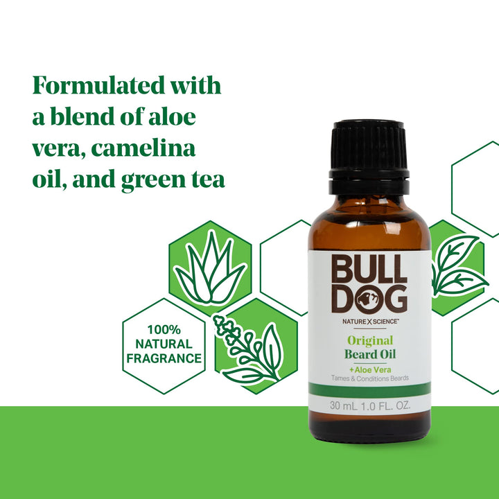 Bulldog Skincare and Grooming For Men Original Beard Oil, 1 Ounce