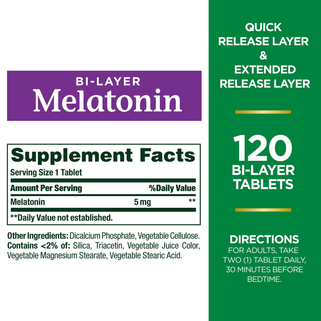 BiLyr Melatn 5mg 24x120 TAB US