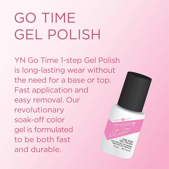 Nom Nom, 0.34 Ounce: Young Nails Go Time Gel Polish, Nom Nom, 0.34 Ounce