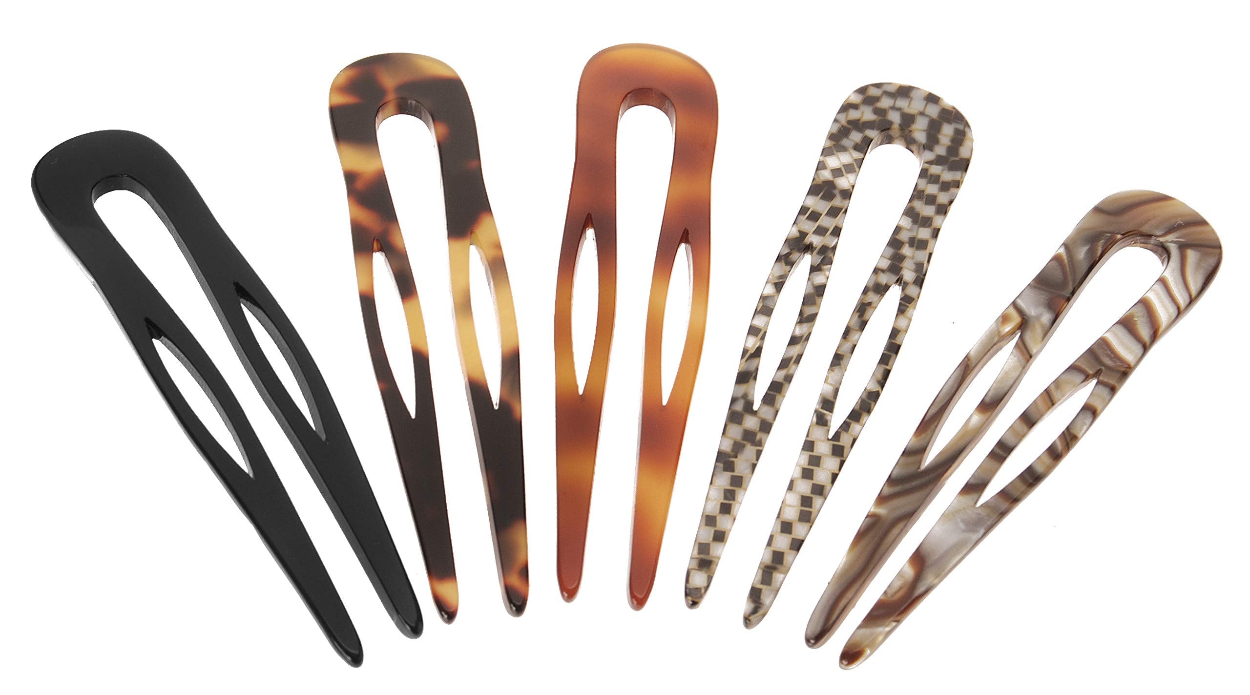 Opera Silver : France Luxe Mini Chignon Pin - Opera Silver