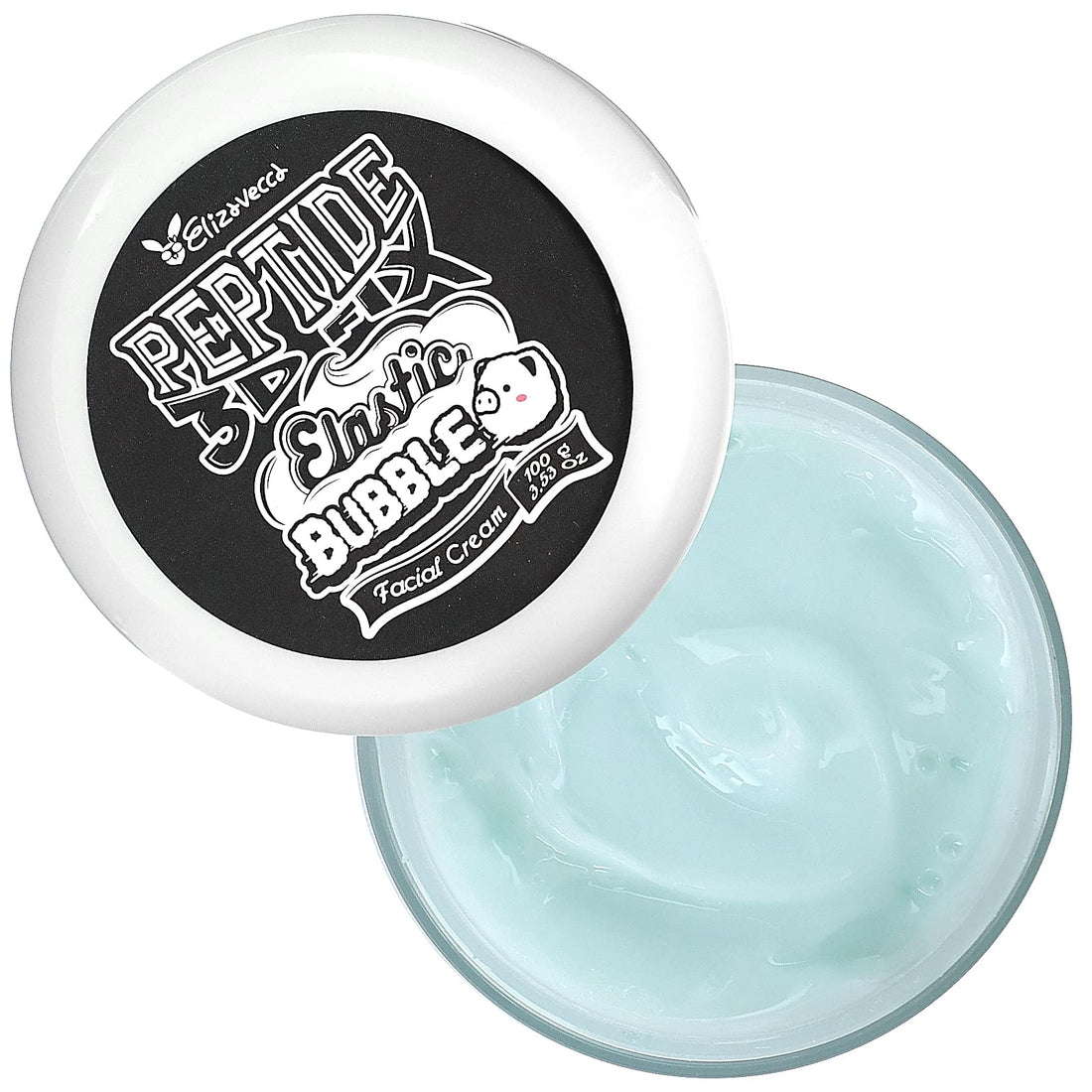 Elizavecca Peptide 3D Fix Elastic Bubble Hyaluronic Acid Moisturizer Facial Cream/Bubble face Cream/moisturizer cream for face / 2019