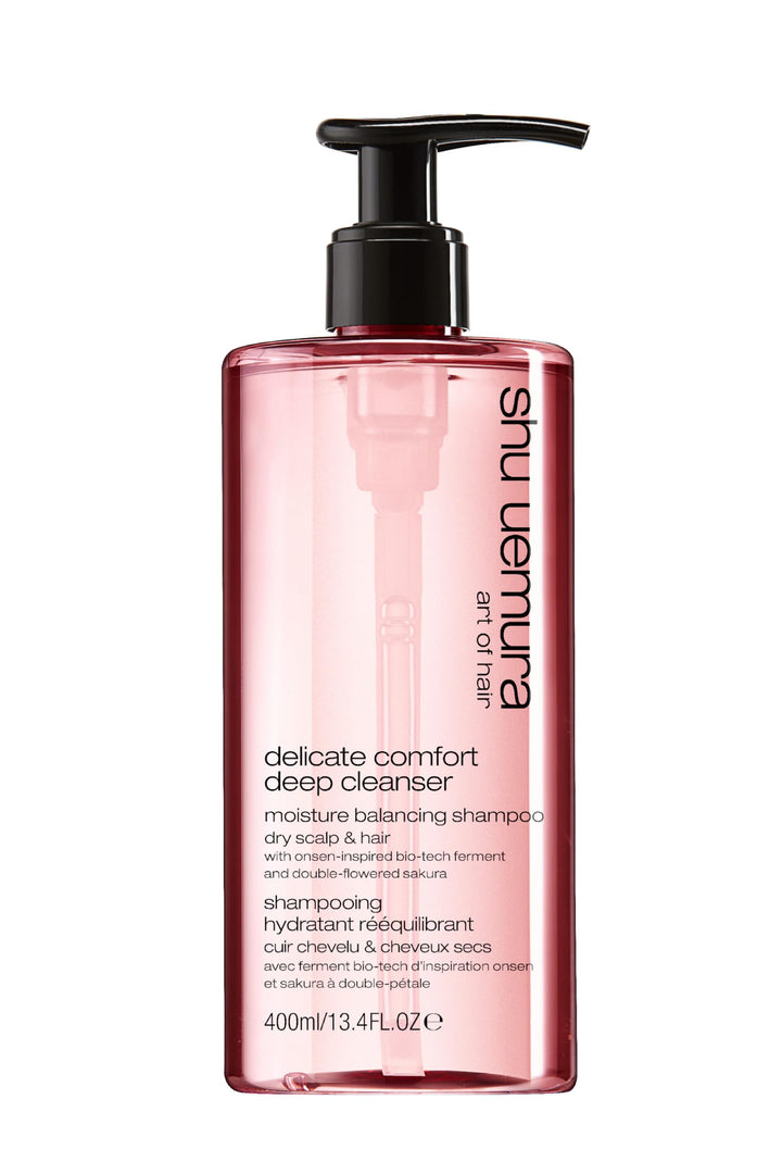 Shu Uemura Delicate ComFort Clarifying Shampoo For Dry Scalp & Hair - Cleanses and Softens Dry Hair, With Essential Nutrients and Antioxidants