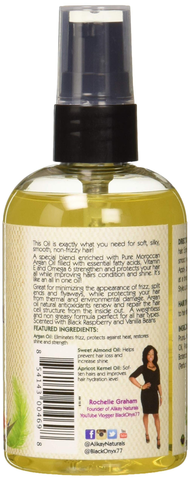Alikay Glaze Argan Hair Silk 4 Oz LK-10615
