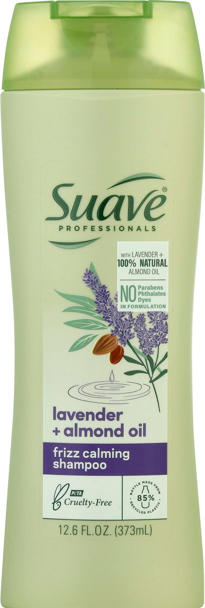 Suave, Shampoo Lavender Almond Oil, 12.6 Fl Oz