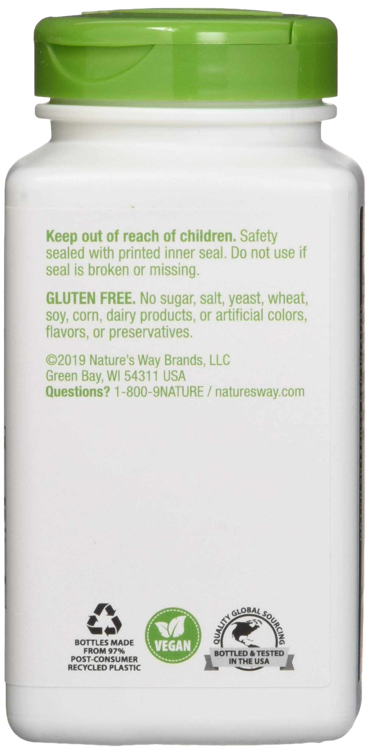 Nature's Way Nature's Way Echinacea Purpurea Herb, 1,200 Mg Per Serving, 180 Vcaps, 180 Count (Pack of 12)