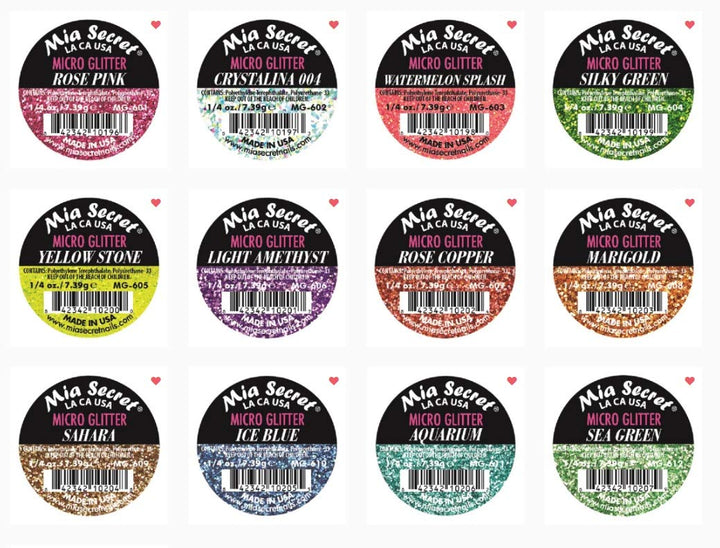 Mia Secret Micro Glitter 12pc
