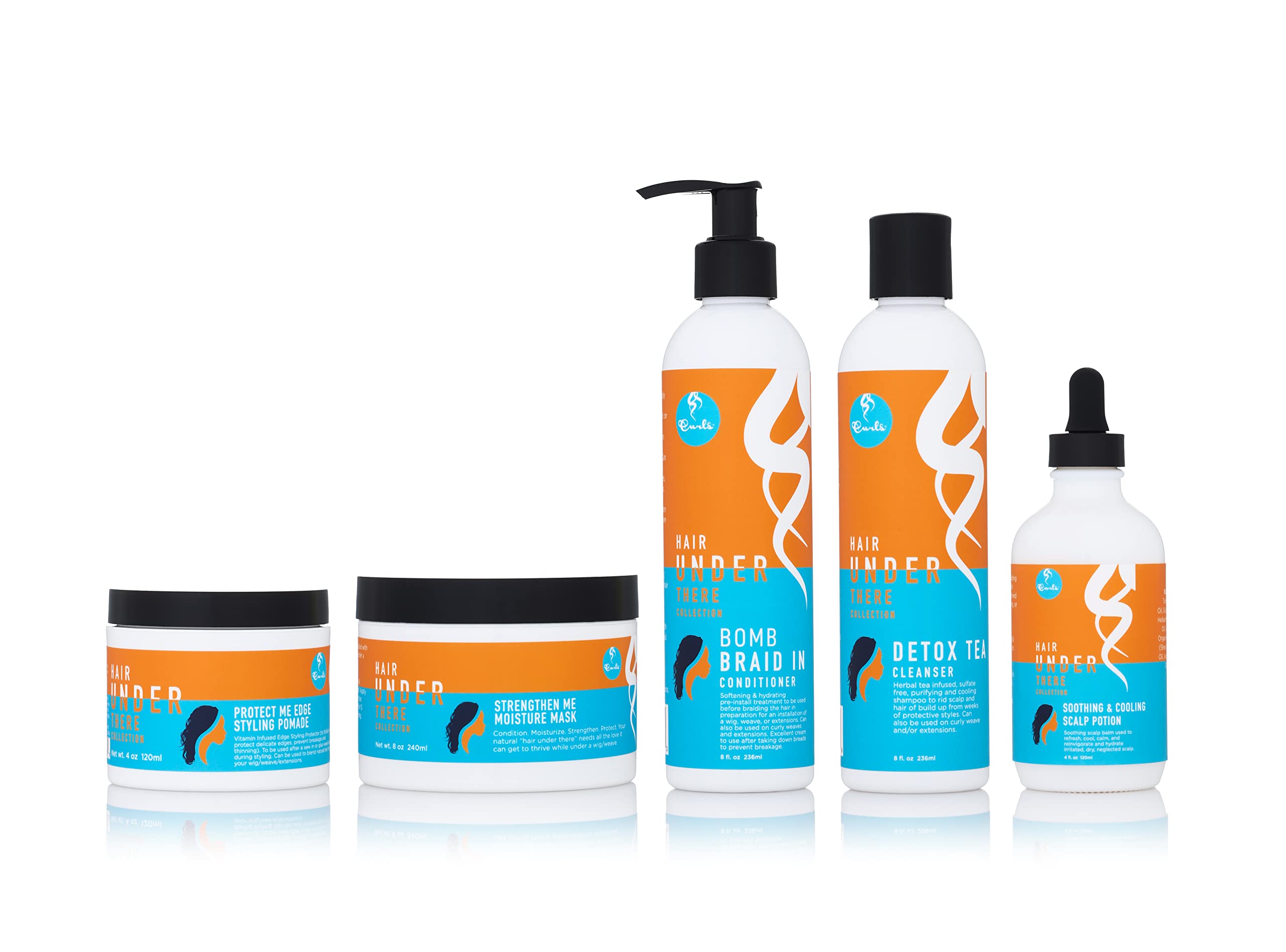 Curls Hair Under There, Detox Tea Shampoo 8 oz