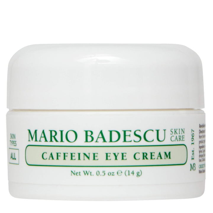 MARIO BADESCU SKIN CARE Caffeine Eye Cream For All Skin Types, Visibly Decreases Dark Circles Formulated With Caffeine & Squalane, 14G Suitable For Men & Women Daily Skin Care Routine