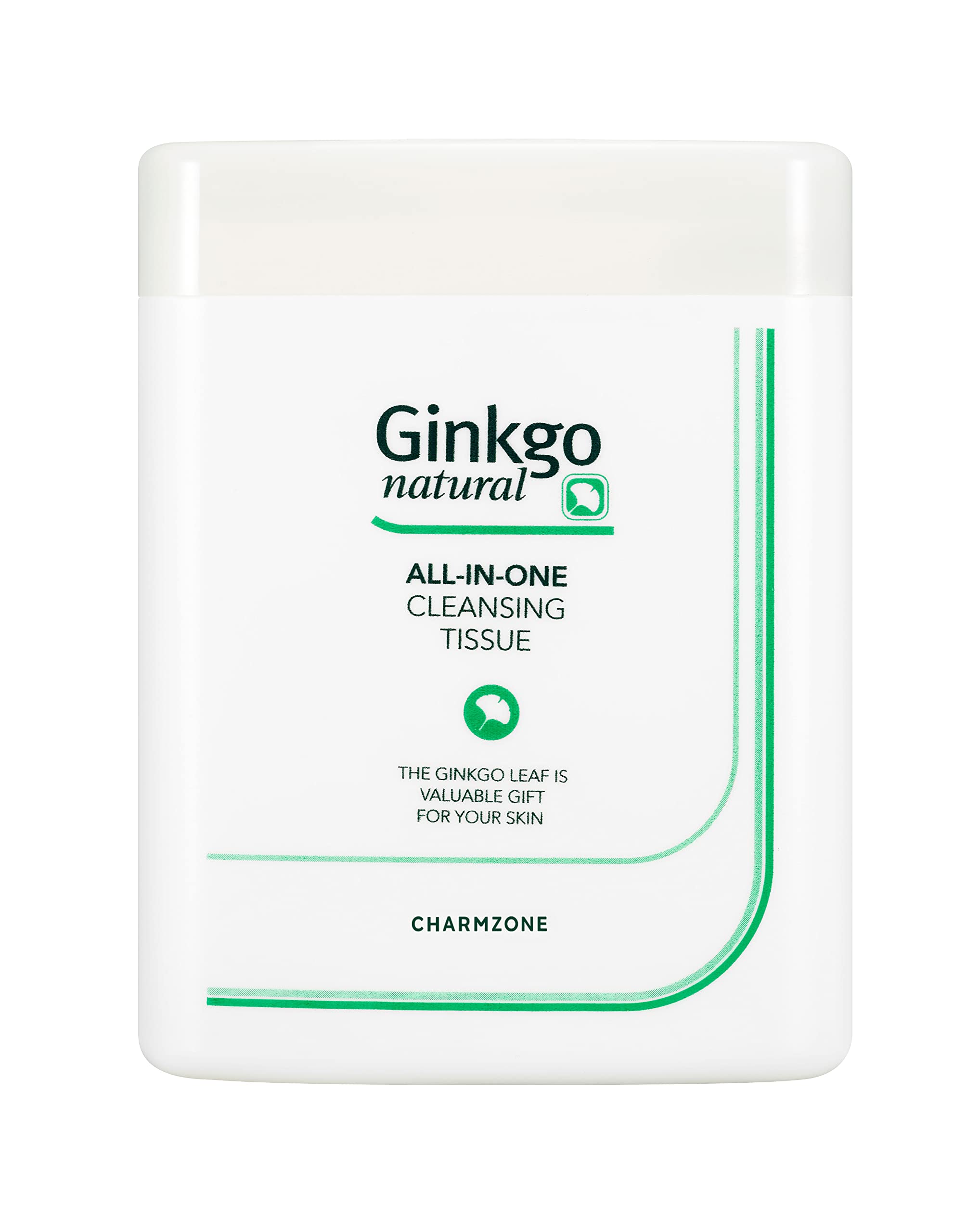 Charmzone Ginkgo Natural All In One Cleansing Tissue 110 Sheets (New Pack)