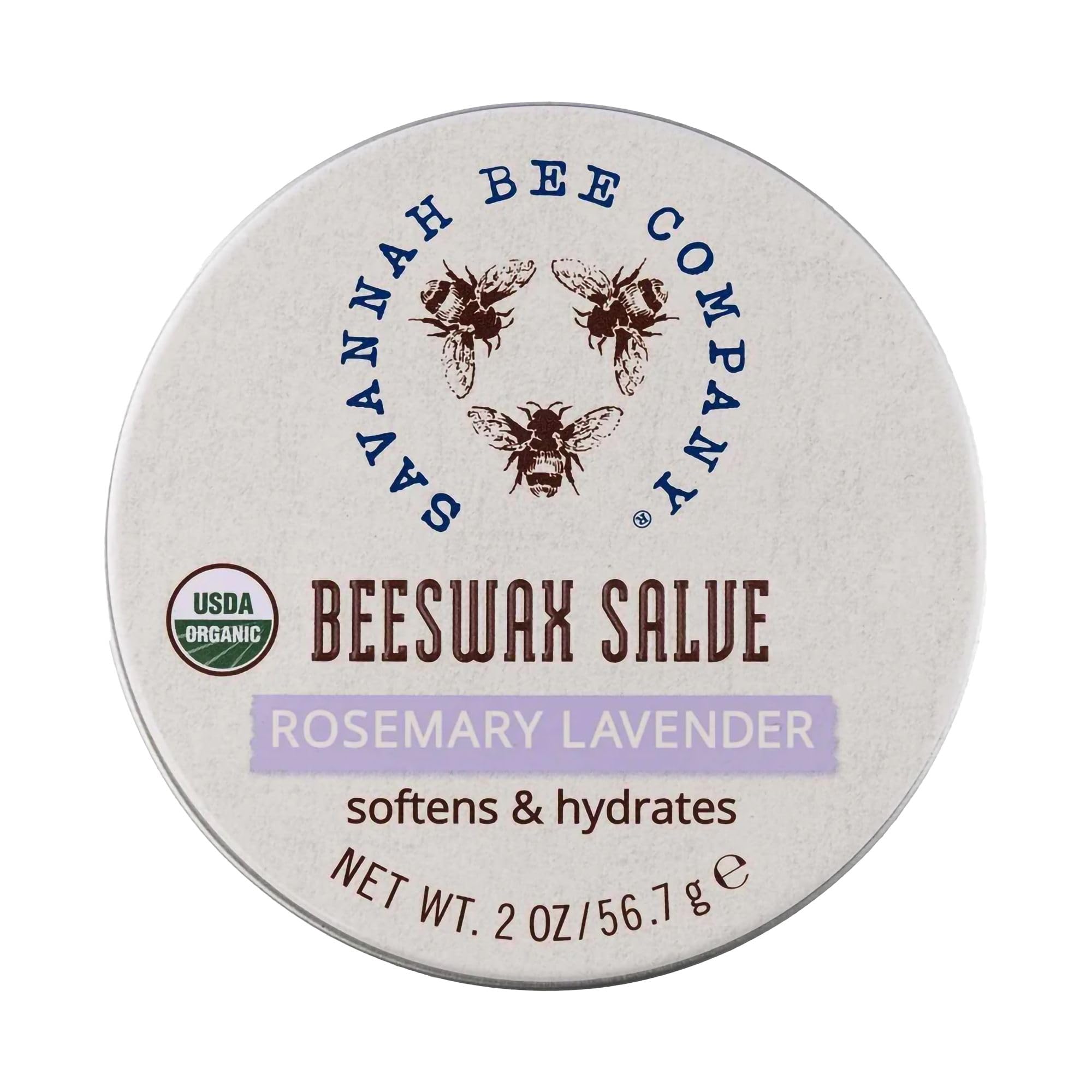 Savannah Bee Company Original Beeswax Salve - Deep Moisturizer Hand Salve
