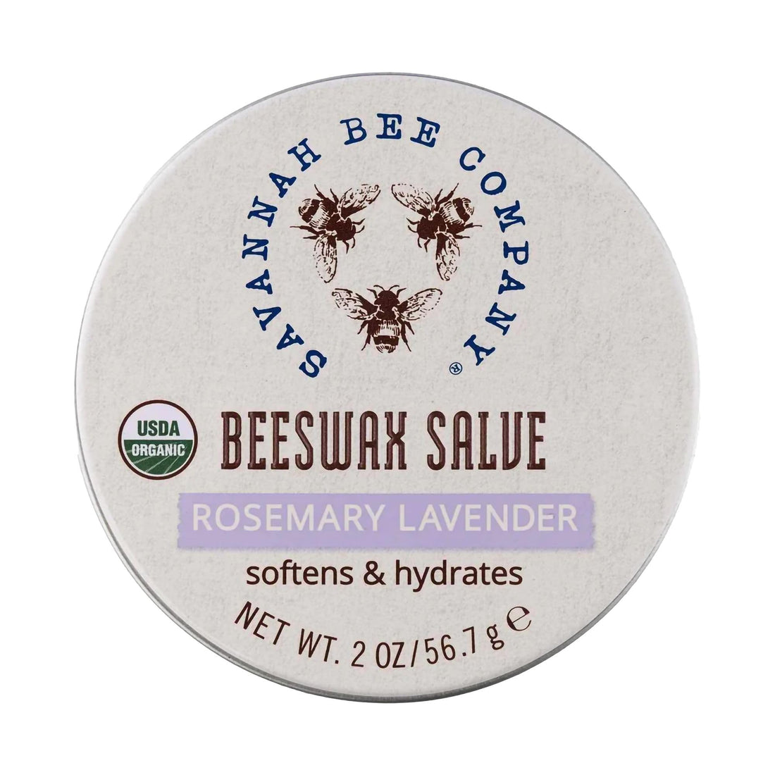 Savannah Bee Company Original Beeswax Salve - Deep Moisturizer Hand Salve
