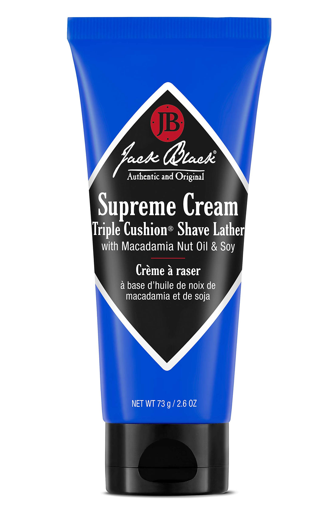 Jack Black Supreme Cream Triple Cushion Shave Lather, 2.6 Ounce