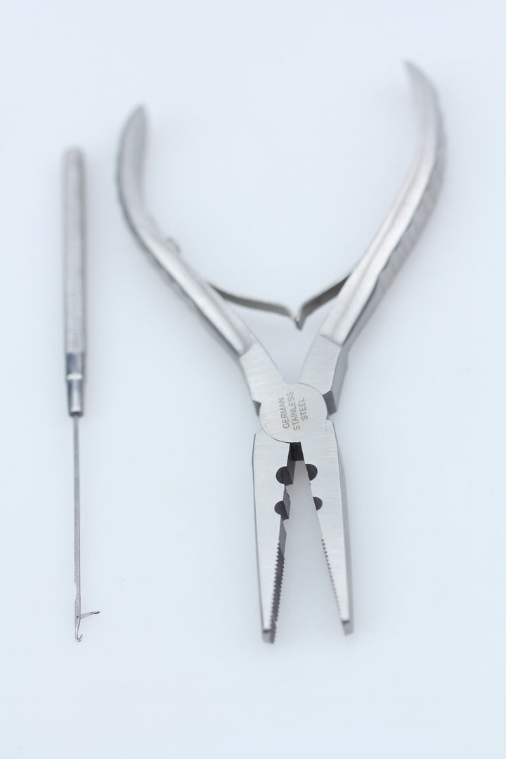 Attach Remover Pliers Clamp Tool for Micro Ring Link Tube Beads I Tip Stick Hair Extensions