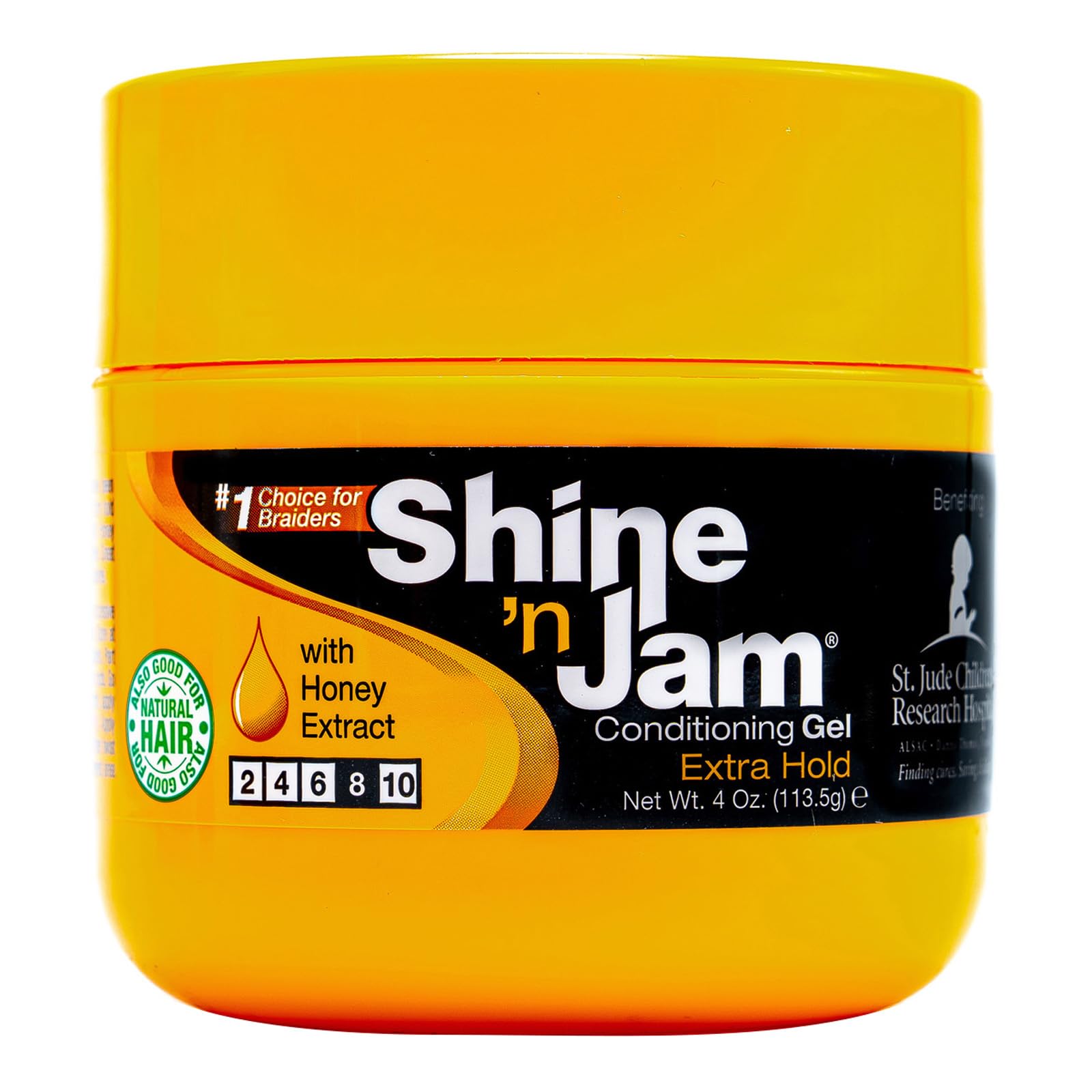 Ampro Shine 'n Jam Conditioning Gel, Extra Hold, 4 Ounce