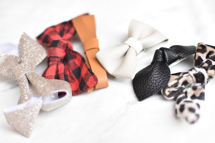 California Tot Non-Slip Fully Lined Alligator Clip Hair Accessories for Fine Hair, Little Girls, Toddlers (Carol Clip Set of 6)