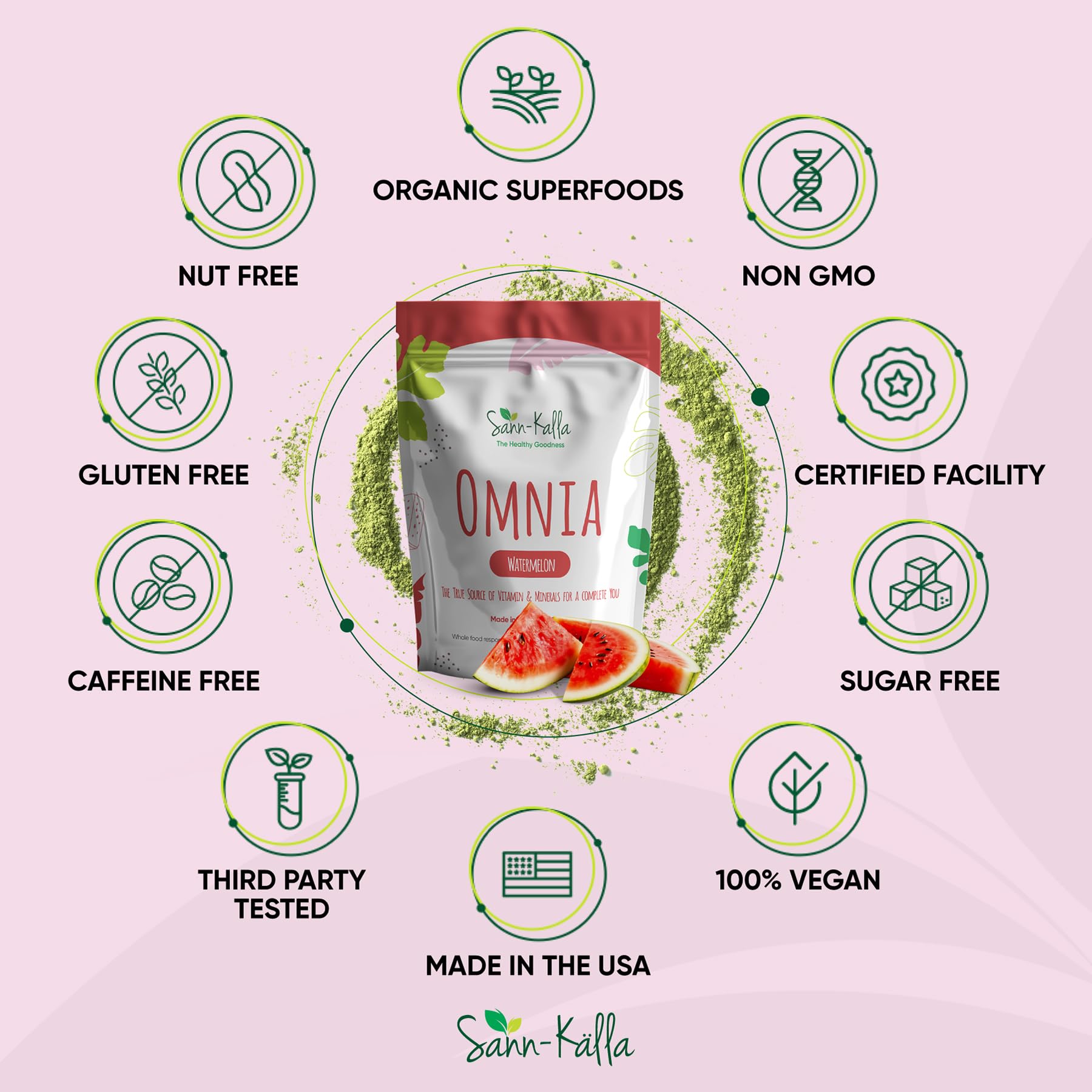 Reds and Greens Superfood Powder Nootropics, Improve Gut Health, Multivitamin, Probiotic, Gluten Free, Vegan and Keto Friendly, Full Serving of Vegetables, Essential Nutrients – 30 Servings