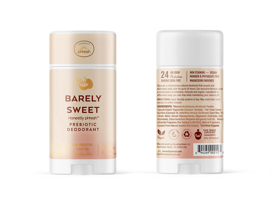 Honestly Phresh - Aluminum Free Prebiotic Natural Women'S Deodorant Barely Sweet 130241