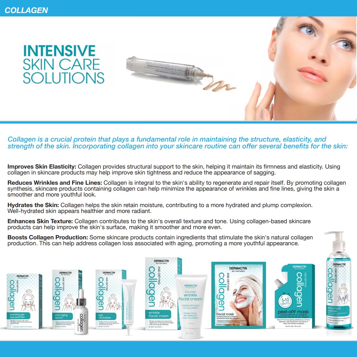 Dermactin-TS Collagen Facial Cleanser 5. 85 oz.