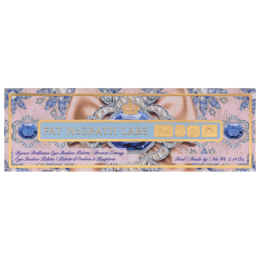Pat Mcgrath Labs Bijoux Brilliance Eye Shadow Palette - Bronze Ecstasy for Women - 0.14 oz Eye Shadow
