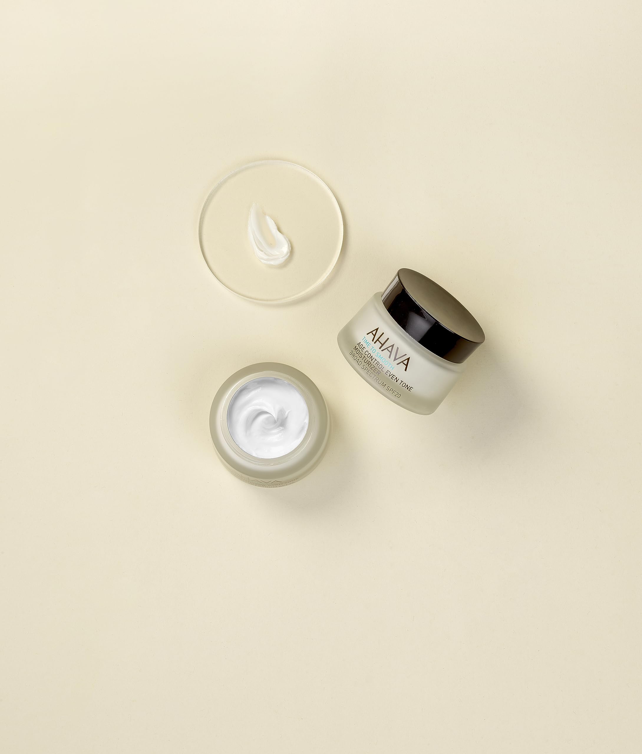 AHAVA Brightening Cream SPF20 - Brightens & Evens Skin Out, Hydrate & Protect Against UVA/B, Enriched with Osmoter, VF Brightening Accelerator & 3D Complex, 1.7 Fl.Oz