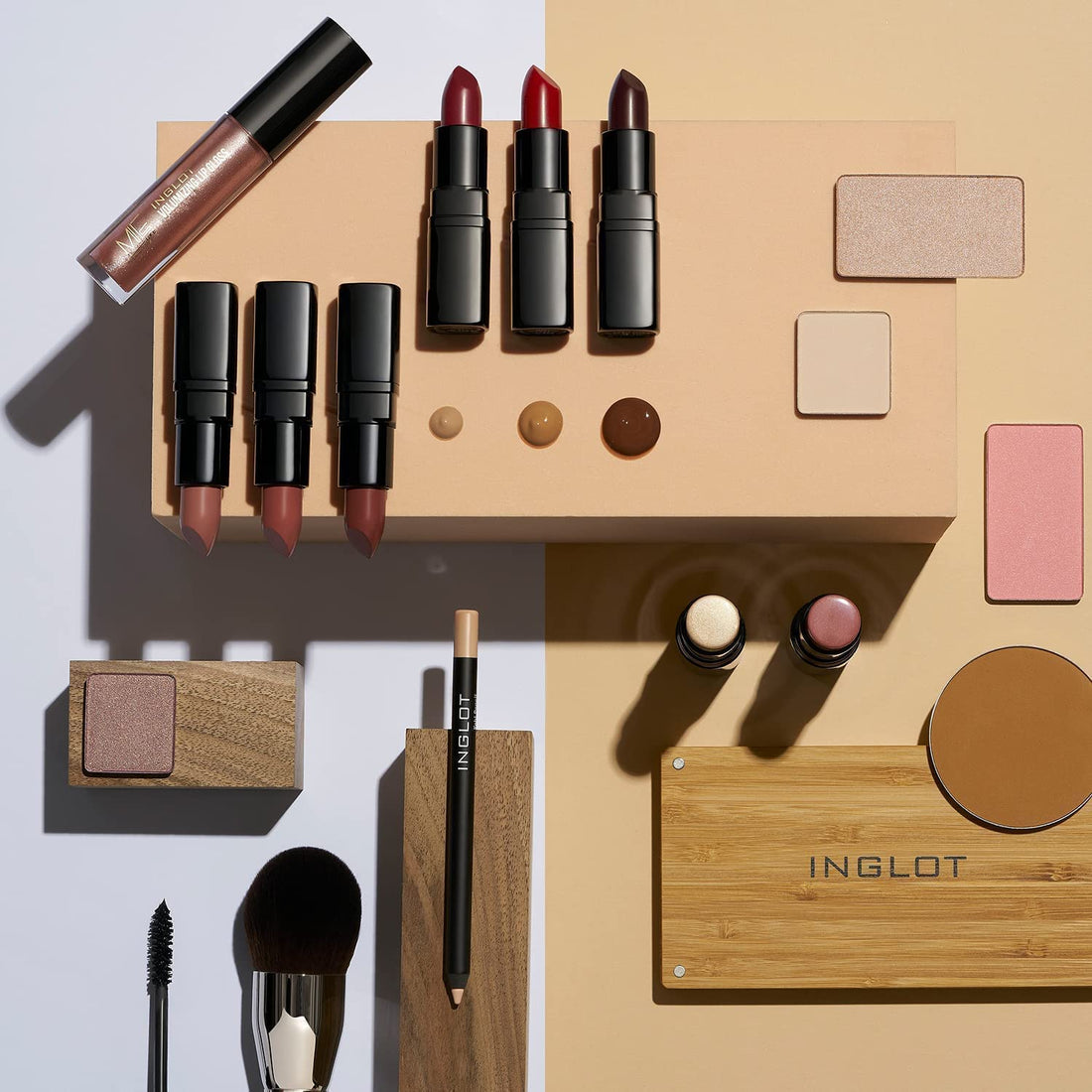 Inglot LIPSTICK MATTE 411 | 4.5 g/0.16 US OZ